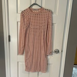T by Alexander wang pale pink dress. Xs